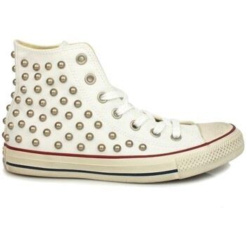 Chaussures Converse C.T. All Star Distressed Hi White Garnet 160959C