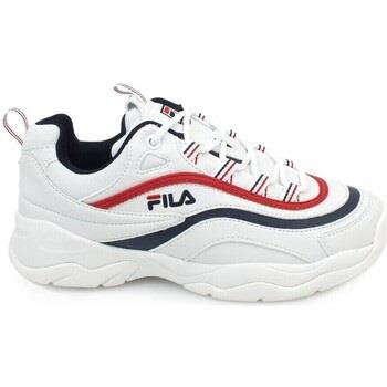 Chaussures Fila Ray Low White Red Navy 1010562150