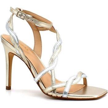 Chaussures Guess Sandalo Tacco a Spillo Donna Gold Silver FL5SYVLEA03