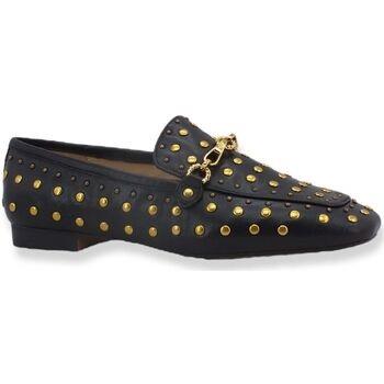 Chaussures Guess Mocassino Donna Borchie Gold Black FL7MATLEA14