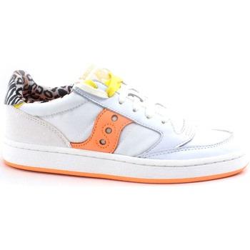 Chaussures Saucony Jazz Court Sneaker Bianco White Peach S60577-3