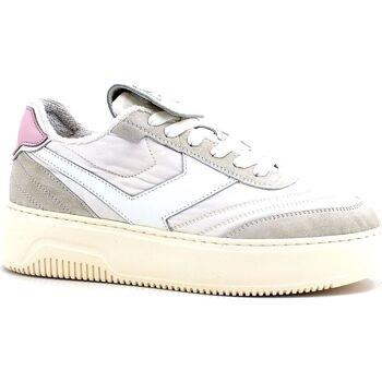 Chaussures Pantofola d'Oro Sneaker Donna Bianco Grigio Rosa PDL2WD