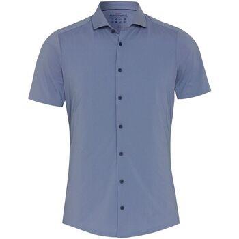 Chemise Pure Chemise Manches Courtes The Functional Bleu Rayures