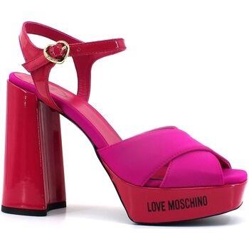 Chaussures Love Moschino Sandalo Tacco Grosso Donna Fuxia JA1605CG1GIM...