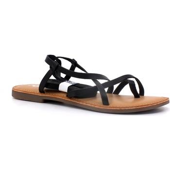 Chaussures Gioseppo Lussat Sandalo Gladiator Donna Black 69115