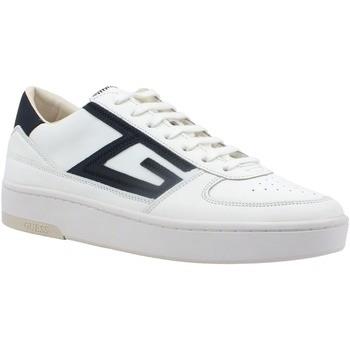 Chaussures Guess Sneaker Uomo White Blue FM5SILELE12