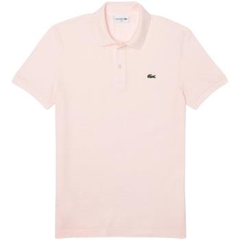 T-shirt Lacoste Polo homme Ref 53342 T03 Flamant