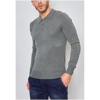 Pull Kebello Pull col polo Gris H