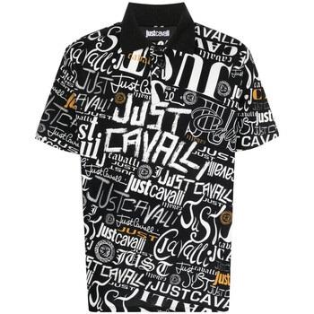 T-shirt Roberto Cavalli Polo noir - 75OAG6R0 JS233 899