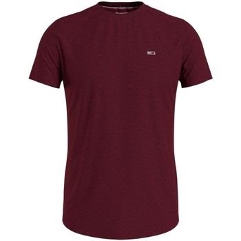 T-shirt Tommy Jeans T Shirt homme Ref 61484 Rouge