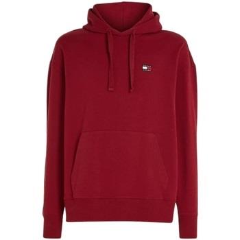 Sweat-shirt Tommy Jeans Sweat a capuche homme Ref 61496 Rouge
