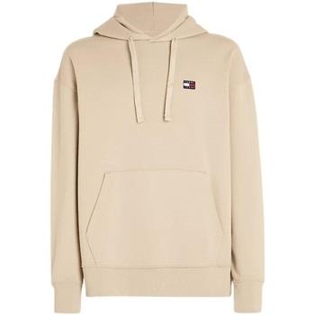 Sweat-shirt Tommy Jeans Sweat a capuche homme Ref 61497 Beige