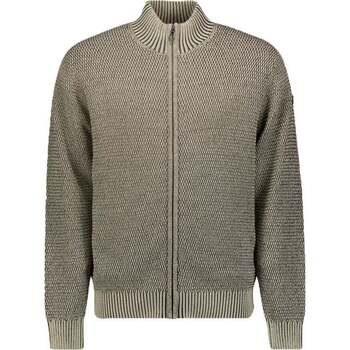 Sweat-shirt No Excess Cardigan Zipper Greige