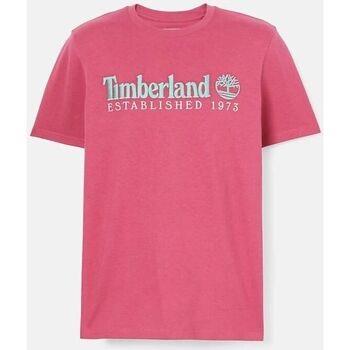 T-shirt Timberland TB0A6SE1 SS EST. 1973 CREW TEE-ED2 VIVACIOUS WB