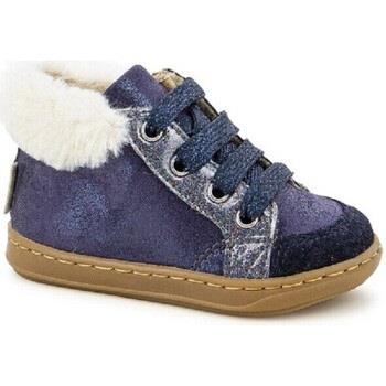 Bottines enfant Shoo Pom - Bottines BOUBA ZIP HAIR Bright Navy