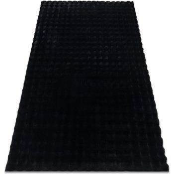 Tapis Rugsx Tapis BUBBLE noir 25 IMITATION DE FOURRURE 120x170 cm