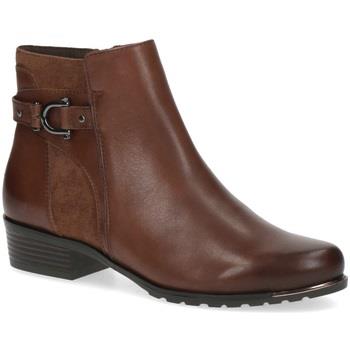 Bottines Caprice Boots Plate Camel