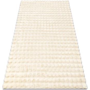 Tapis Rugsx Tapis BUBBLE ivoire 12 IMITATION DE FOURRURE 80x150 cm