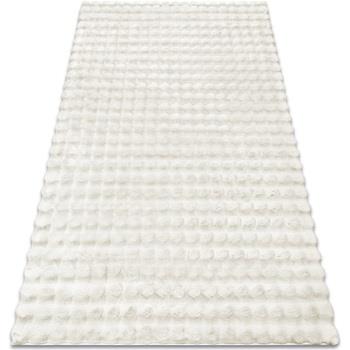 Tapis Rugsx Tapis BUBBLE blancs 11 IMITATION DE FOURRURE 80x150 cm