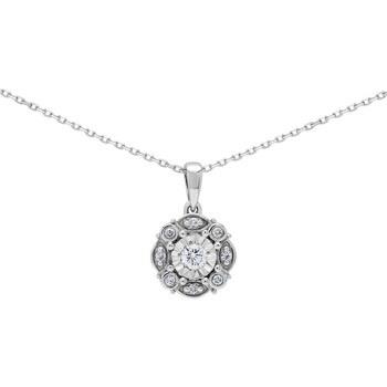 Collier Brillaxis Collier or blanc 18 carats diamants