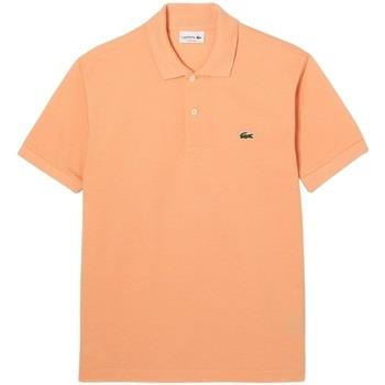 T-shirt Lacoste Polo homme ref 52087 HEB Orange clair