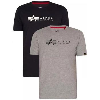 T-shirt Alpha Pack de 2 ALPHA LABEL