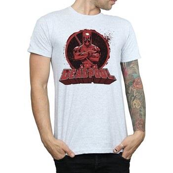 T-shirt Deadpool Arms Crossed