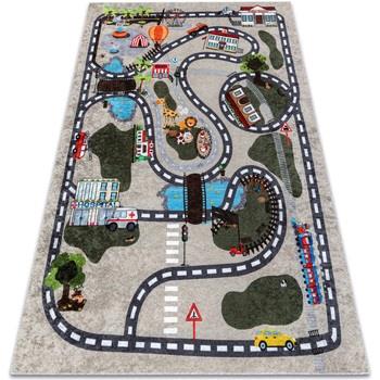 Tapis Rugsx Tapis lavable JUNIOR 51803.804 Ville, rues pour 80x150 cm