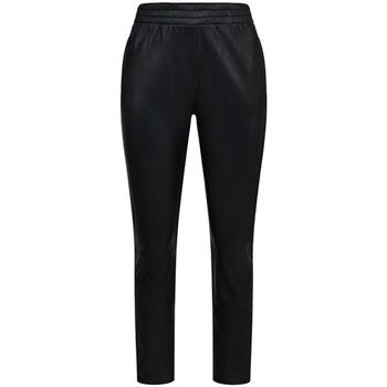 Pantalon Oakwood Pantalon en cuir Maya Ref 60962 Noir