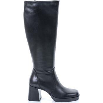 Boots Nuit Platine Bottes Femme Noir