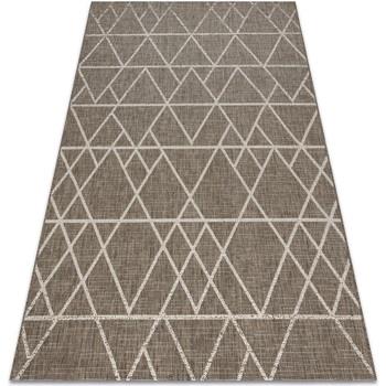 Tapis Rugsx TAPIS EN CORDE SIZAL FLOORLUX 20508 gris 60x110 cm