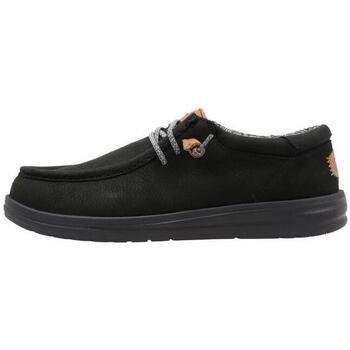 Chaussures bateau HEY DUDE WALLY GRIP CRAFT LEATHER