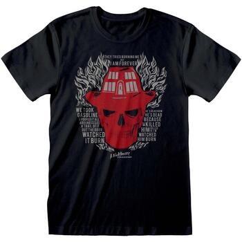 T-shirt Nightmare On Elm Street Skull