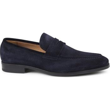 Mocassins Giorgio Chaussure en cuir Foslight bleu foncé