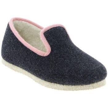 Chaussons Chausse Mouton - Charentaises TWEED - Gris - Taille