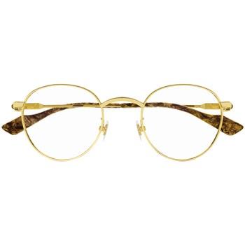 Lunettes de soleil Gucci GG1222O Cadres Optiques, Or, 48 mm