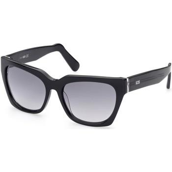 Lunettes de soleil Gcds GD0013 Lunettes de soleil, Noir/Fumée, 56 mm