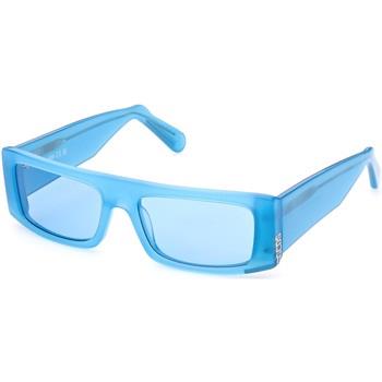 Lunettes de soleil Gcds GD0009 Lunettes de soleil, Bleu clair/Bleu, 57...