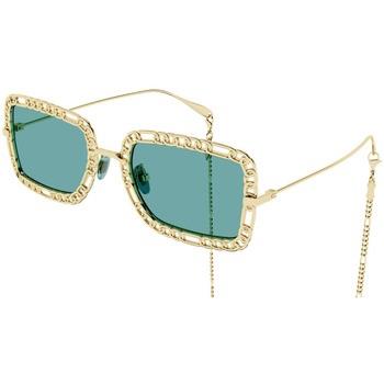 Lunettes de soleil Gucci GG1112S Lunettes de soleil, Or/Vert, 54 mm