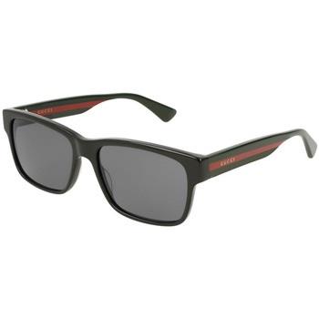 Lunettes de soleil Gucci GG0340S Lunettes de soleil, Noir/Gris, 58 mm