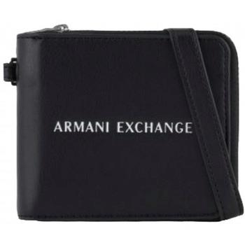 Portefeuille EAX Portefeuille armani femme 9585003F896 noir