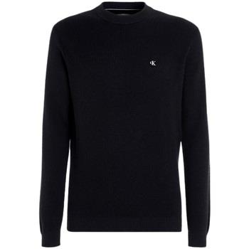 Sweat-shirt Calvin Klein Jeans Pull homme Ref 61865 BEH Noir