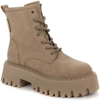 Bottines Keddo beige casual closed warm boots