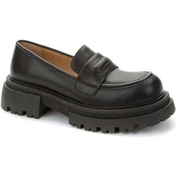 Mocassins Betsy black casual closed loafers