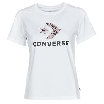 T-shirt Converse STAR CHEVRON HYBRID FLOWER INFILL CLASSIC TEE
