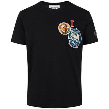 T-shirt Iceberg Tee-Shirt noir- I1P0F01C 6301 9000