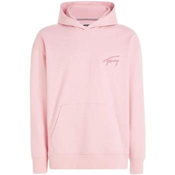 Sweat-shirt Tommy Jeans Pull homme Ref 61983 THA Rose