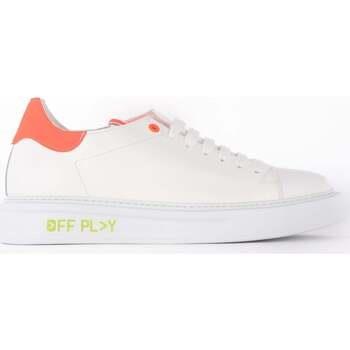 Baskets basses Off Play Firenze White Fuxia Fluo