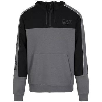 Sweat-shirt Ea7 Emporio Armani Sweat à capuche et demi-zip EA7 6RPM30 ...