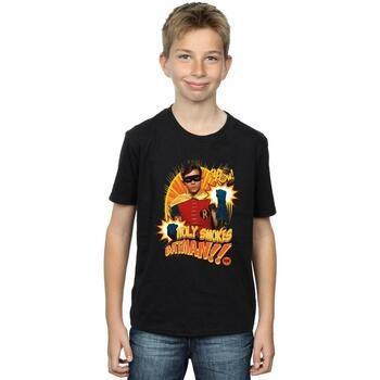 T-shirt enfant Dc Comics Batman TV Series Holy Smokes